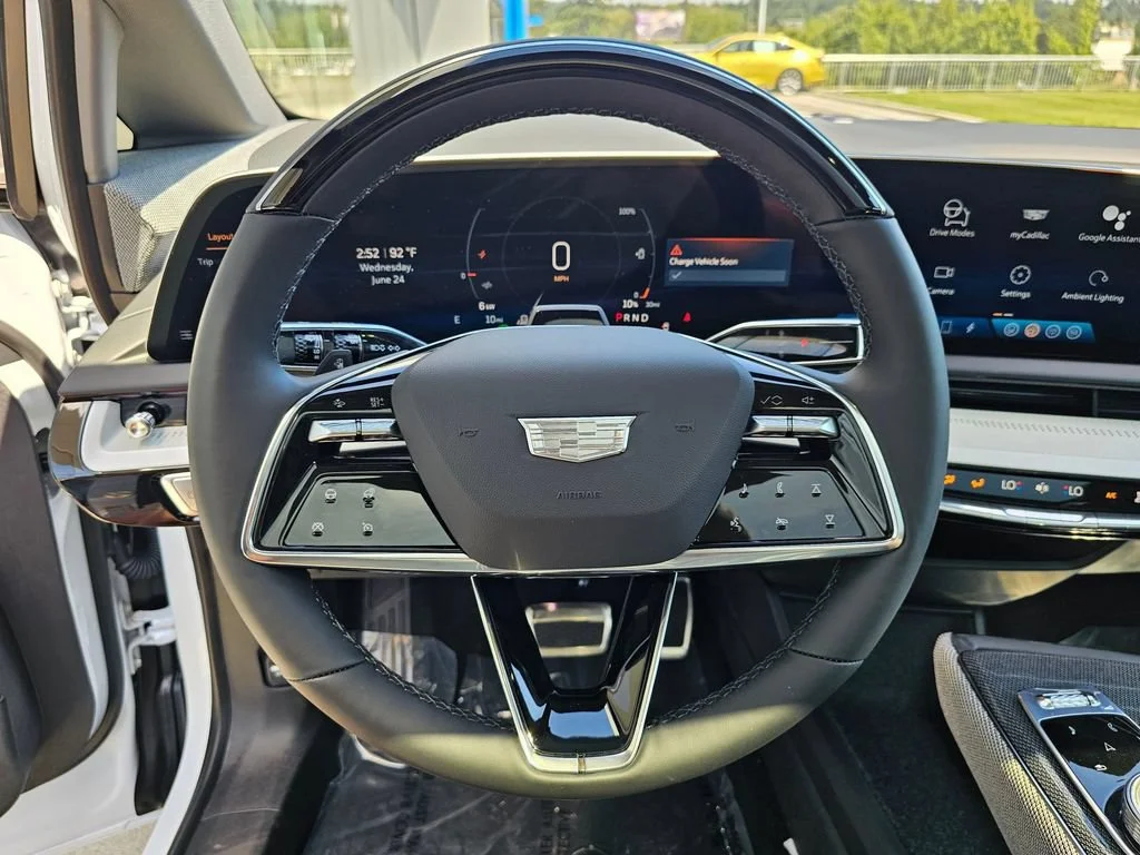 New 2026 Vibrant White Tricoat Cadillac Premium Sport image 24