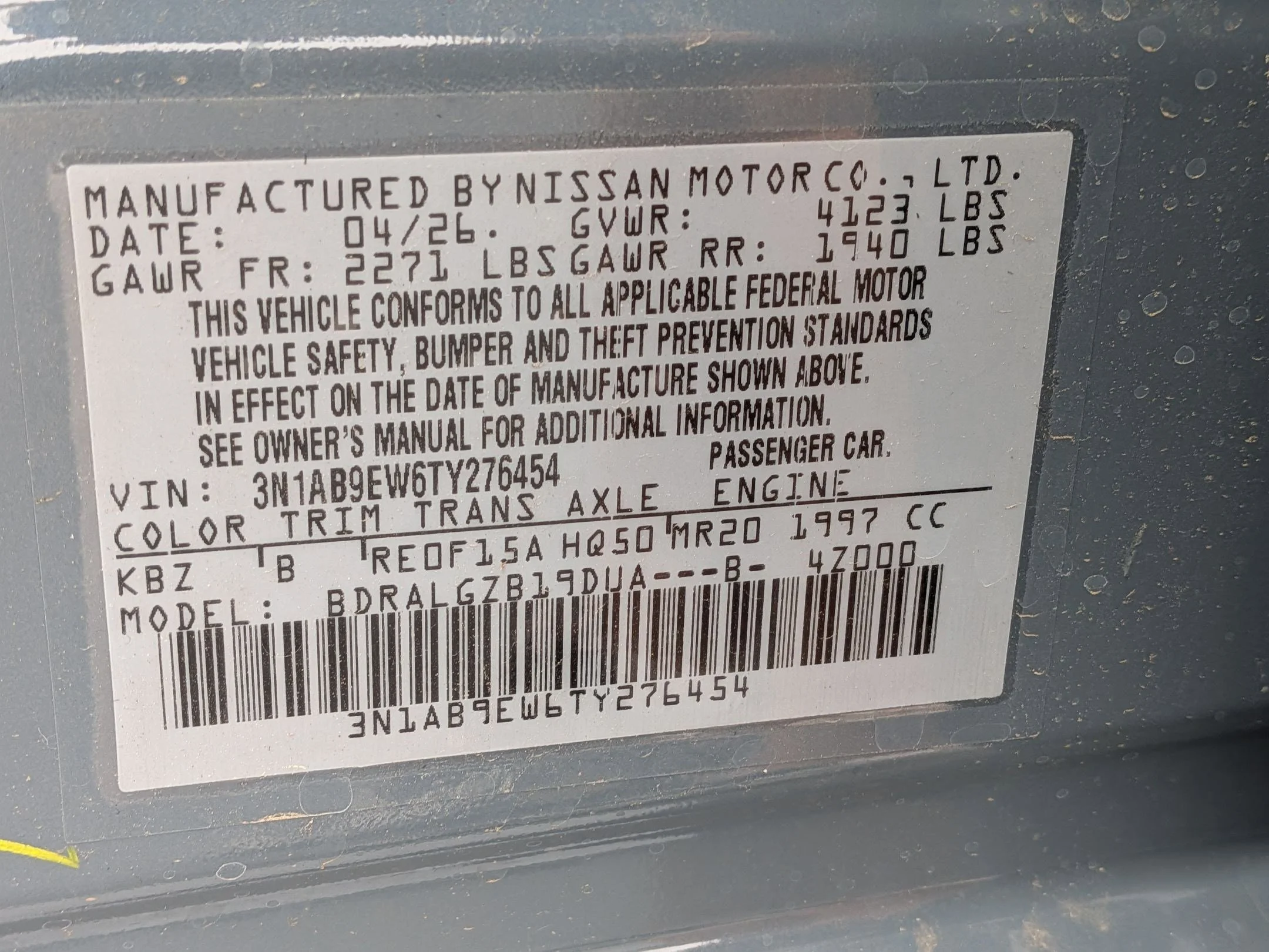 New 2026 Atlantic Gray Metallic Nissan SL image 30