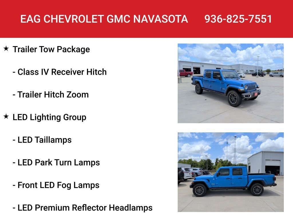 Used 2022 Blue Jeep Overland image 12