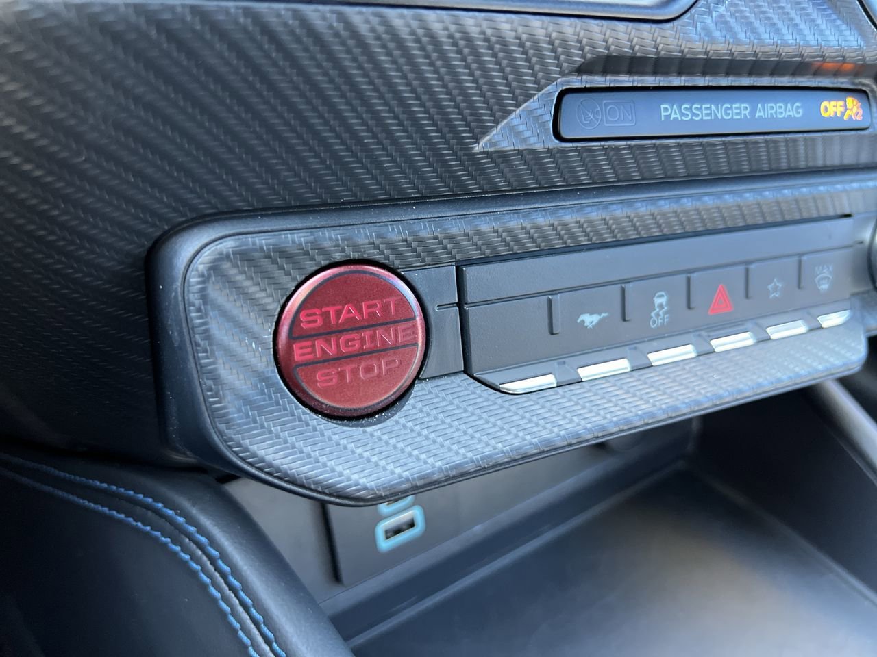 Used 2025 Blue Ember Metallic Ford Dark Horse image 17