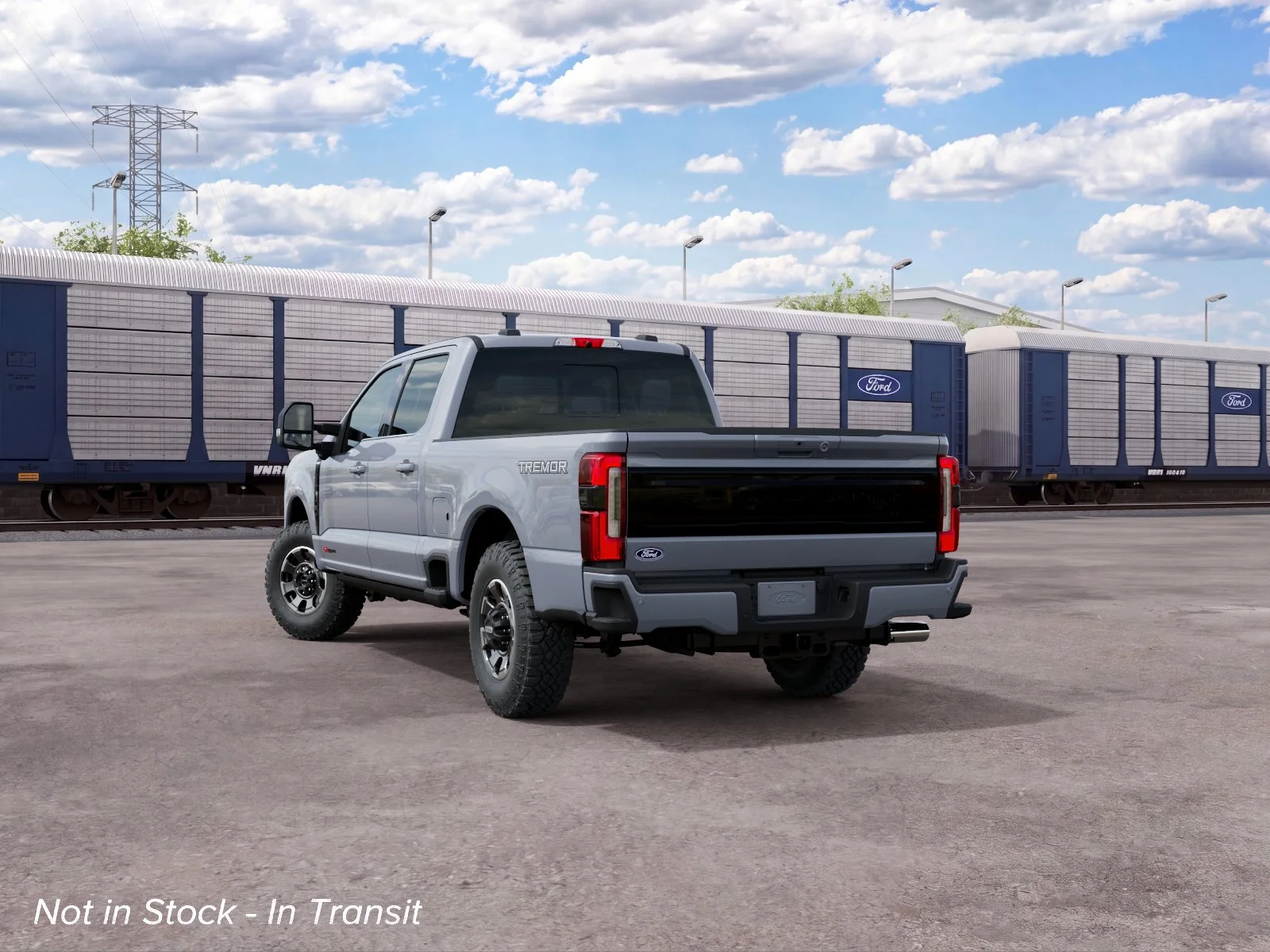 New 2027 Glacier Gray Metallic Tri-Coat Ford F-250® Platinum® image 23