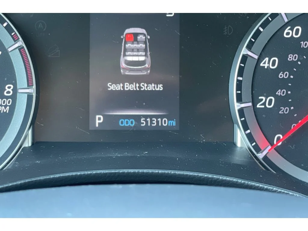 Used 2021 Celestial Silver Metallic Toyota LE image 39