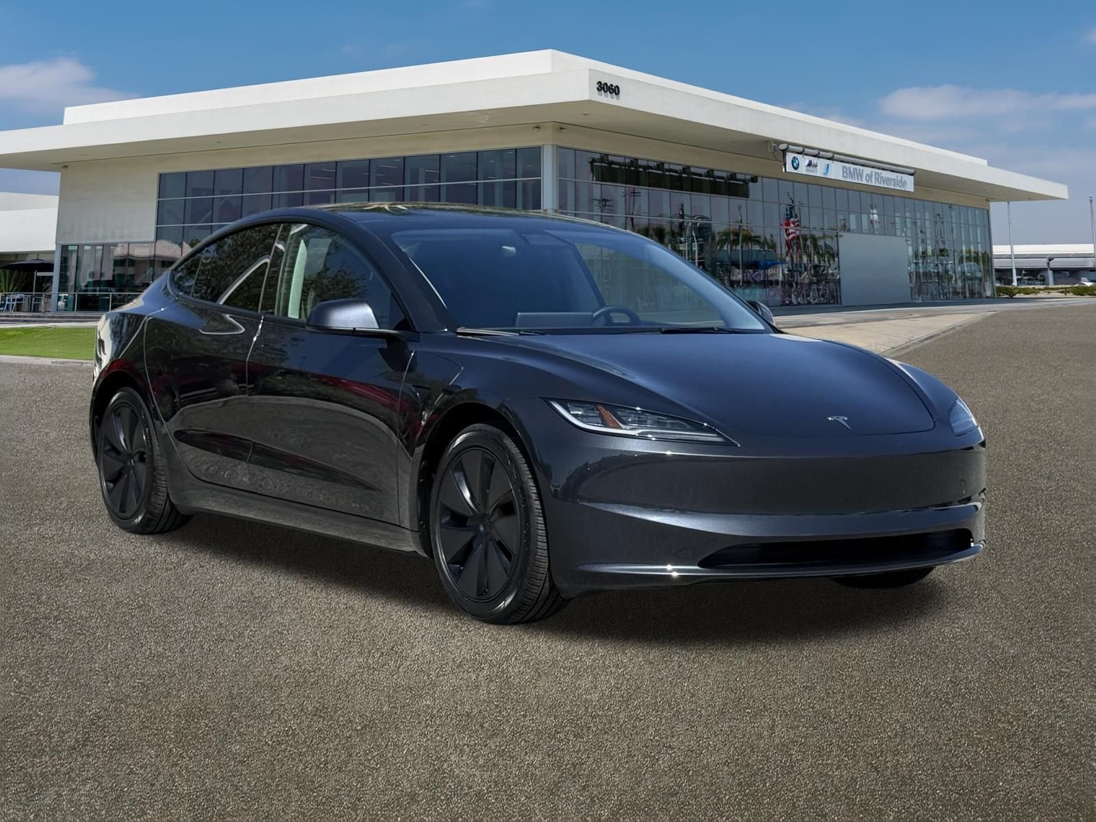 Used 2024 Tesla Model 3 Base with VIN 5YJ3E1EA0RF735873 for sale in Riverside, CA