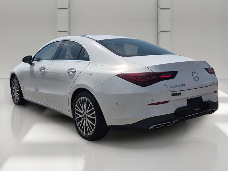Certified Used 2025 Polar White MERCEDES-BENZ CLA 250 COUPE image 3