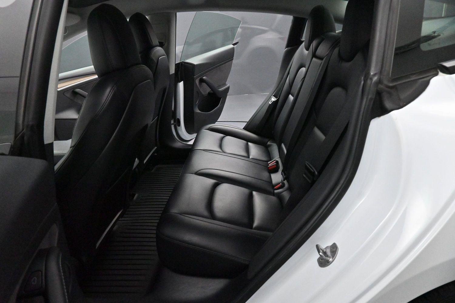 Used 2021 Pearl White Multi-Coat Tesla Standard Range Plus image 26