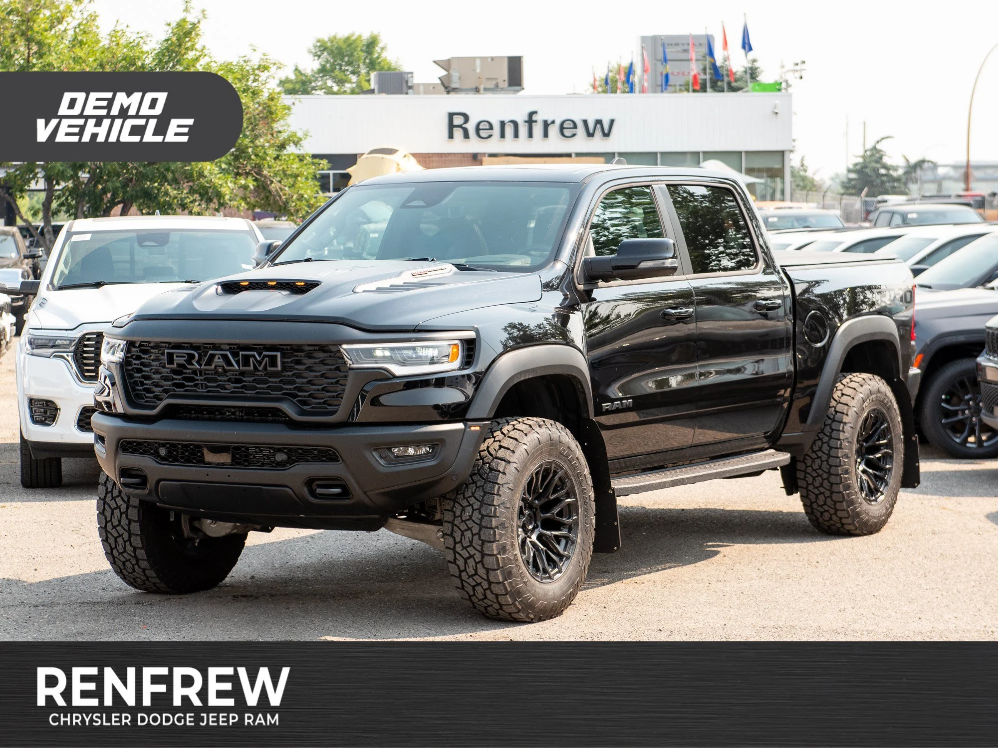 Used 2026 Black RAM RHO* Crew Cab 4x4, EIBACH LIFT, 37 INCH TOYOS, FUEL WHEELS image 1