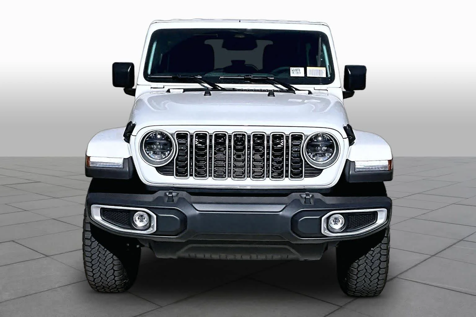 New 2026 Bright White Clearcoat Jeep Sahara image 4