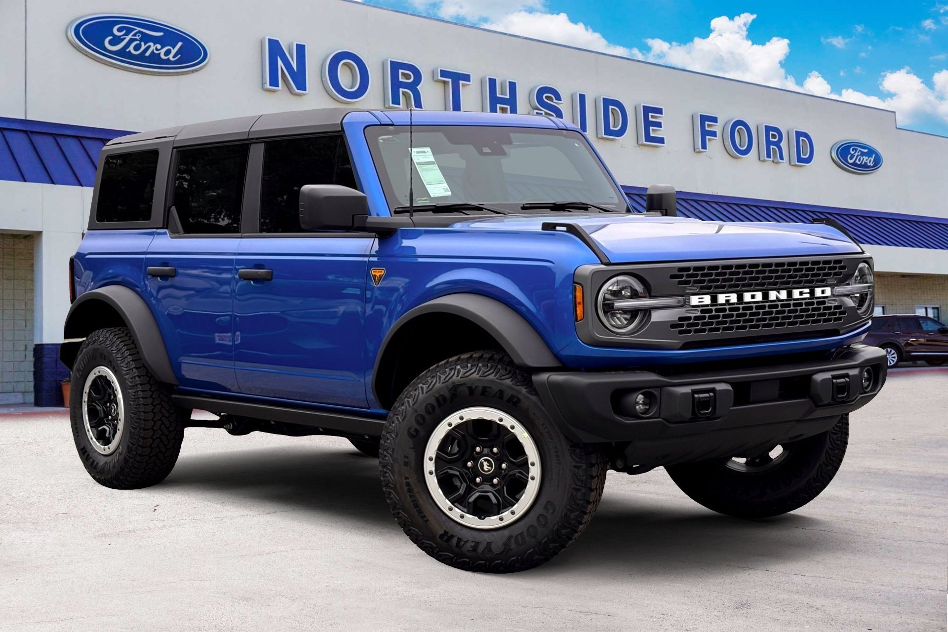 New 2025 Velocity Blue Metallic Ford Badlands image 1