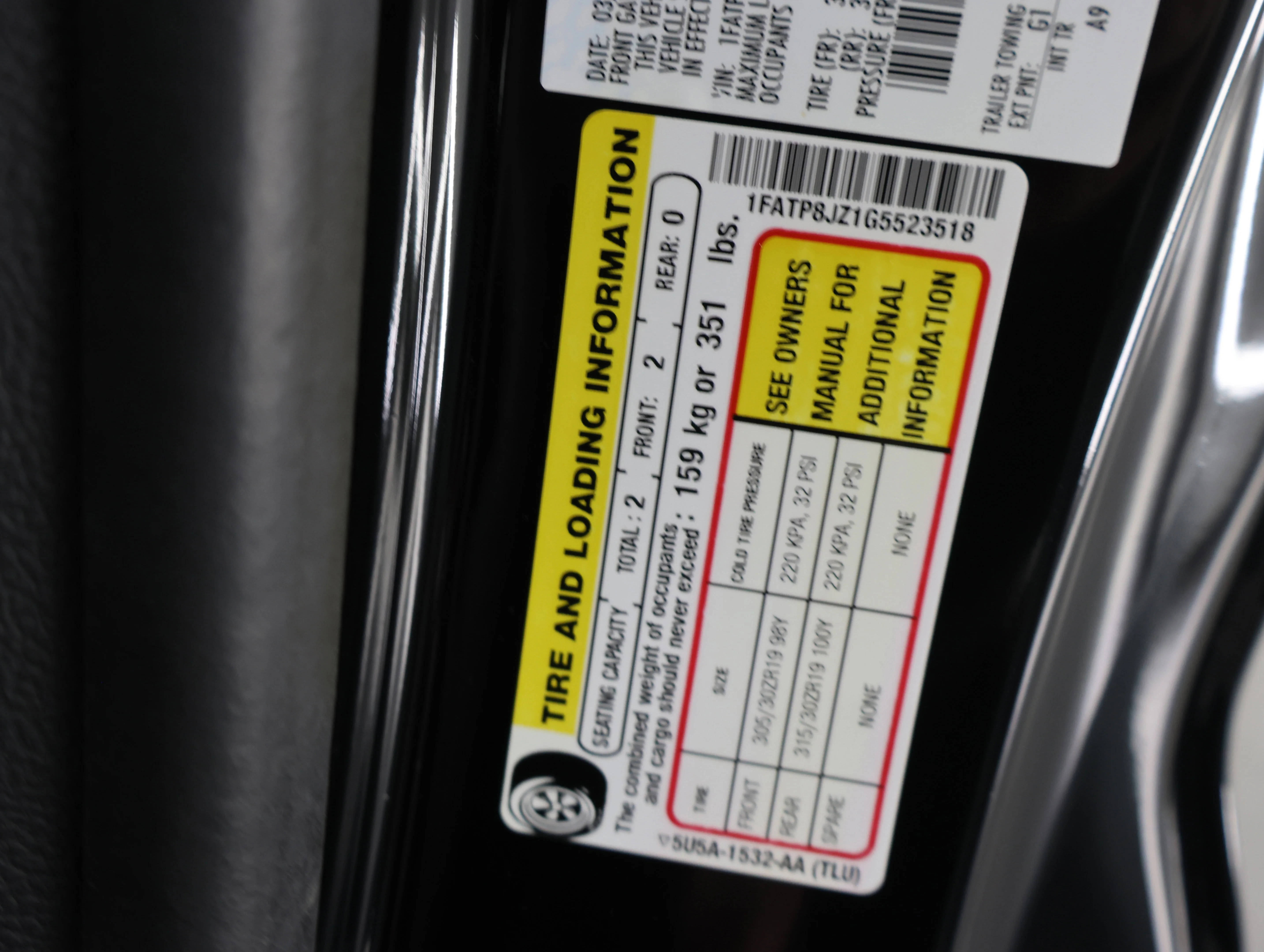 Used 2016 Shadow Black Ford Shelby GT350 image 60