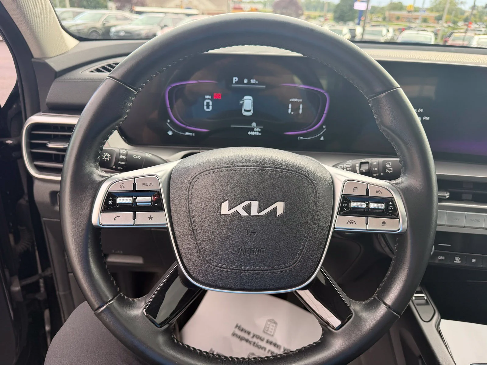 Used 2025 Black Kia S image 14