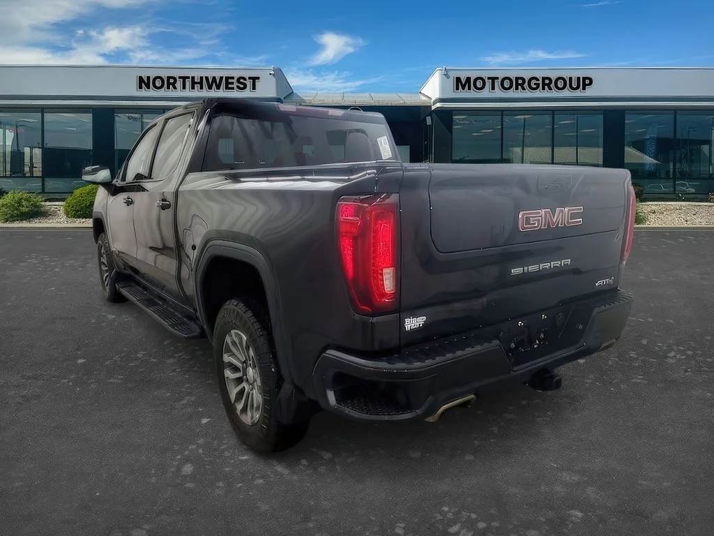 Used 2021 Ebony Twilight Metallic GMC AT4 image 3
