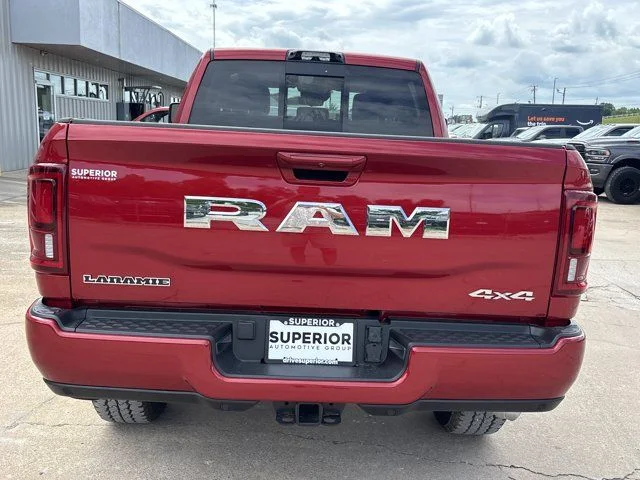New 2026 Molten Red Pearl-Coat Exterior Paint RAM Laramie image 4