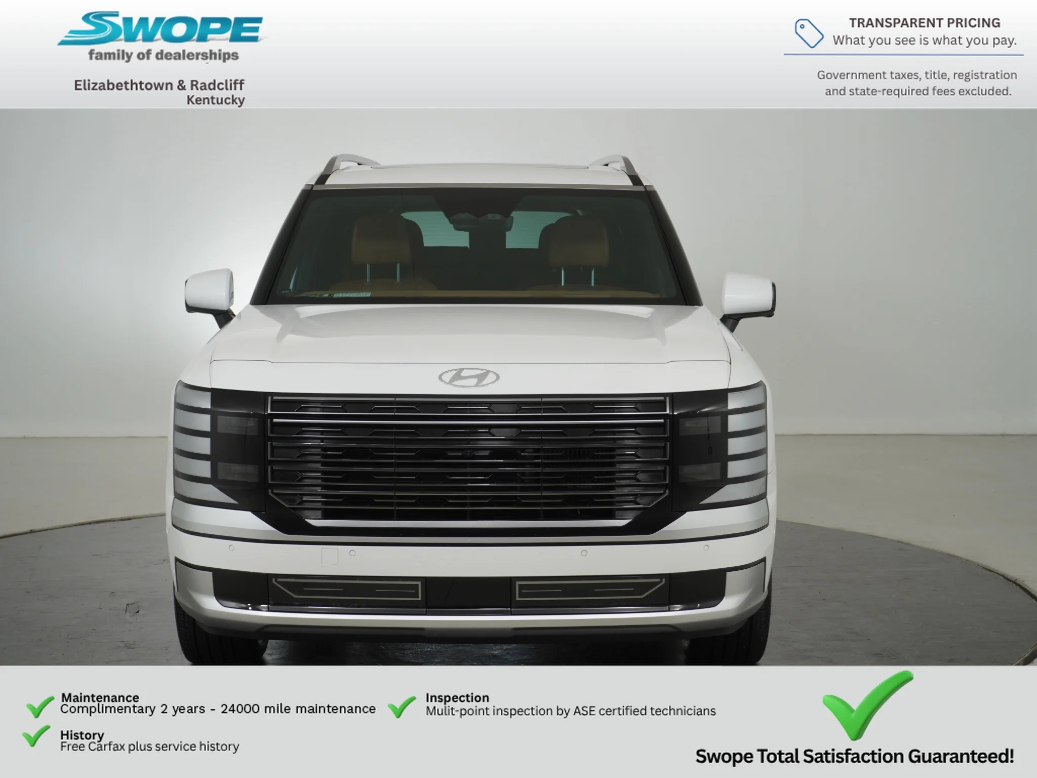 New 2027 Creamy White Pearl Hyundai Calligraphy image 8
