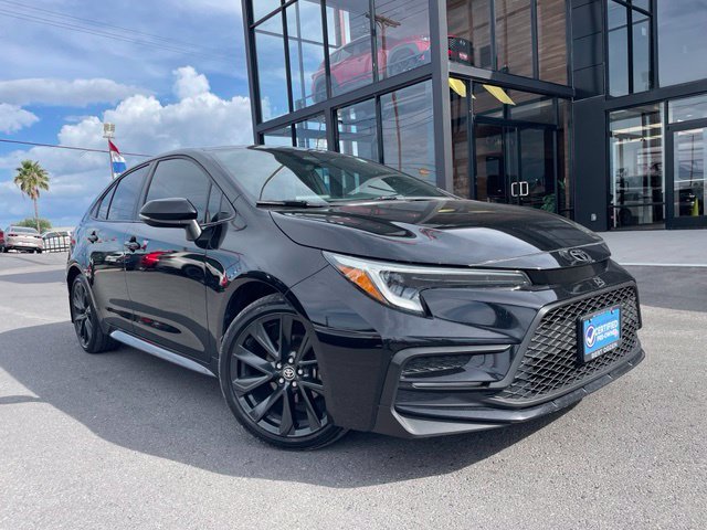 Used 2023 Black Toyota SE image 1