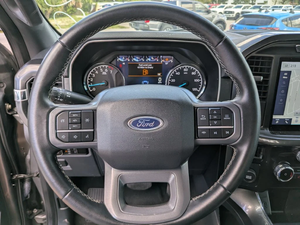 Used 2023 Carbonized Gray Metallic Ford XLT image 36