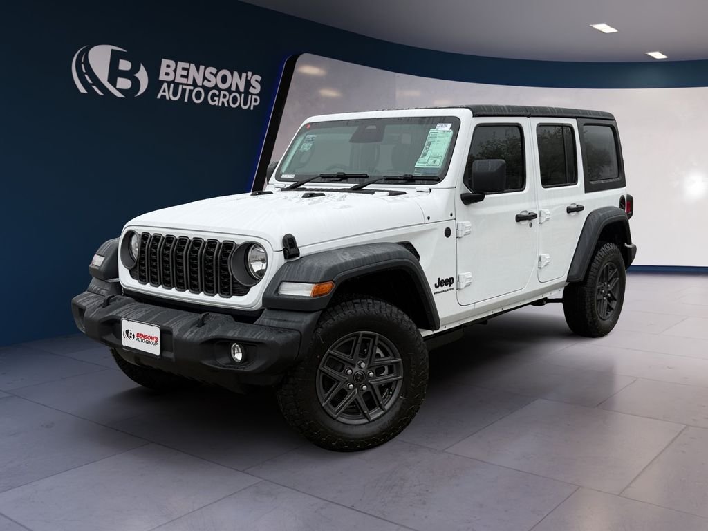 New 2026 Bright White Clearcoat Jeep Sport RHD image 1