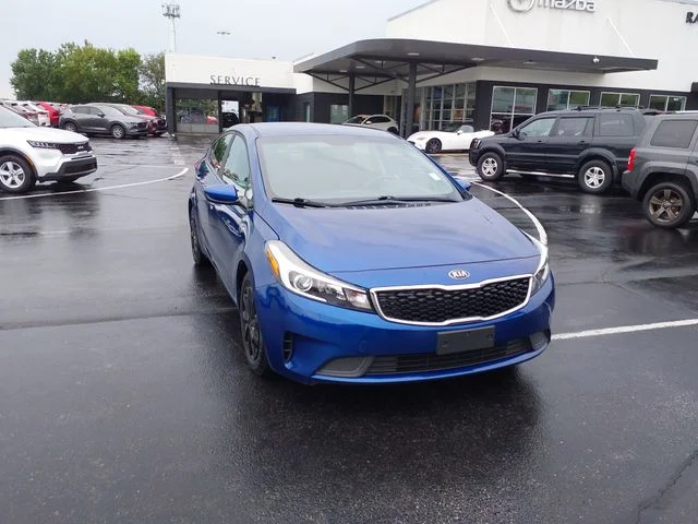 Used 2018 Blue Kia LX image 2