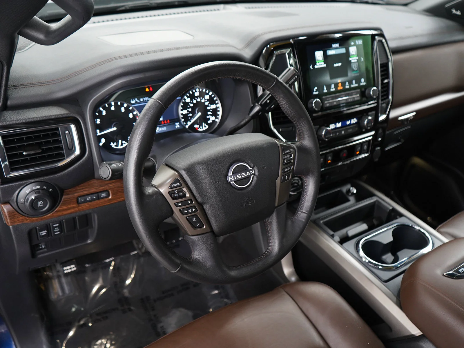 Used 2024 Deep Blue Pearl Nissan Platinum Reserve image 19