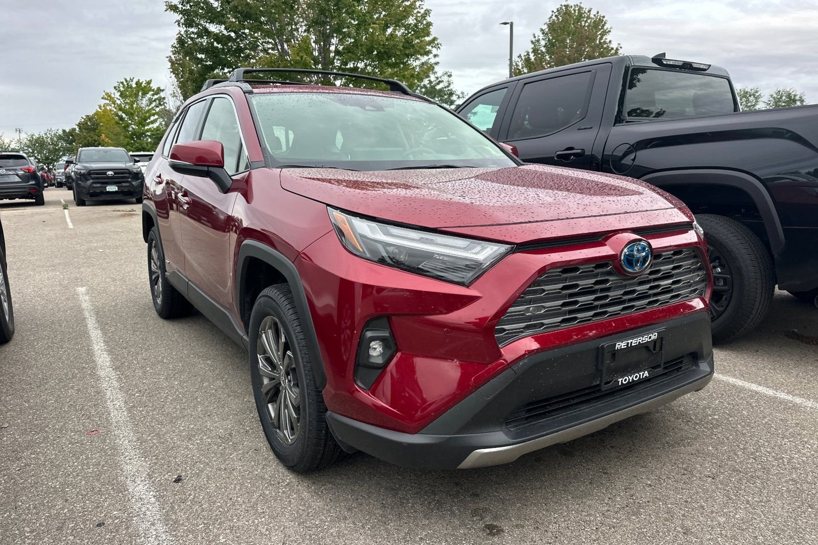 Used 2023 Red Toyota Limited image 2