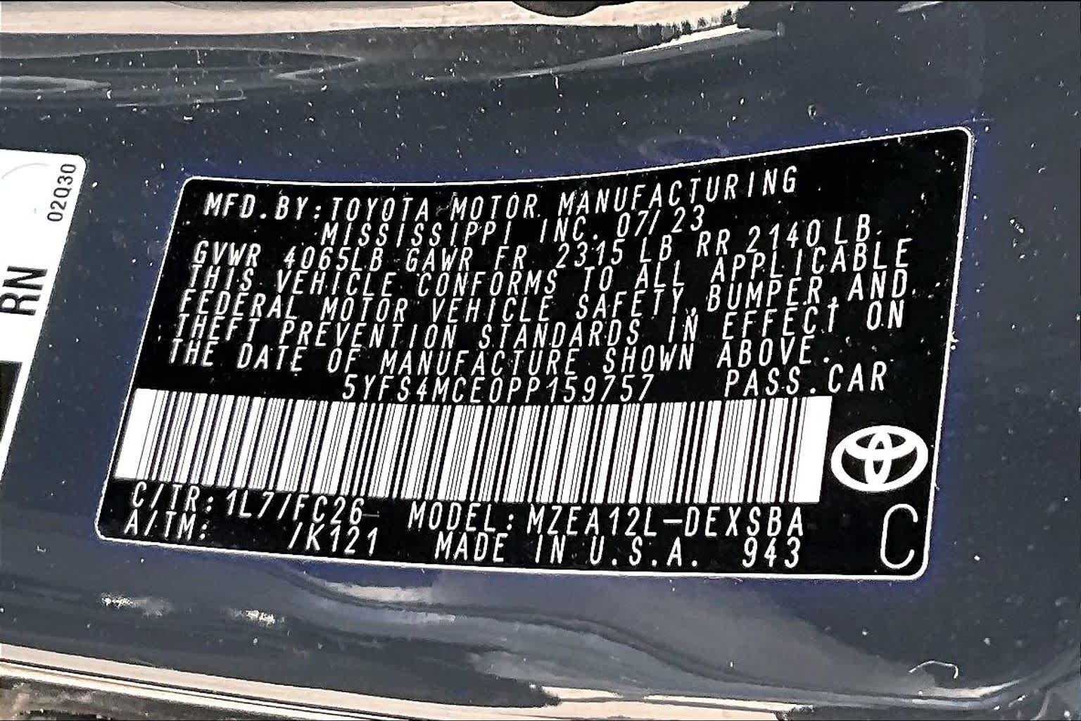 Used 2023 Underground Toyota SE image 35
