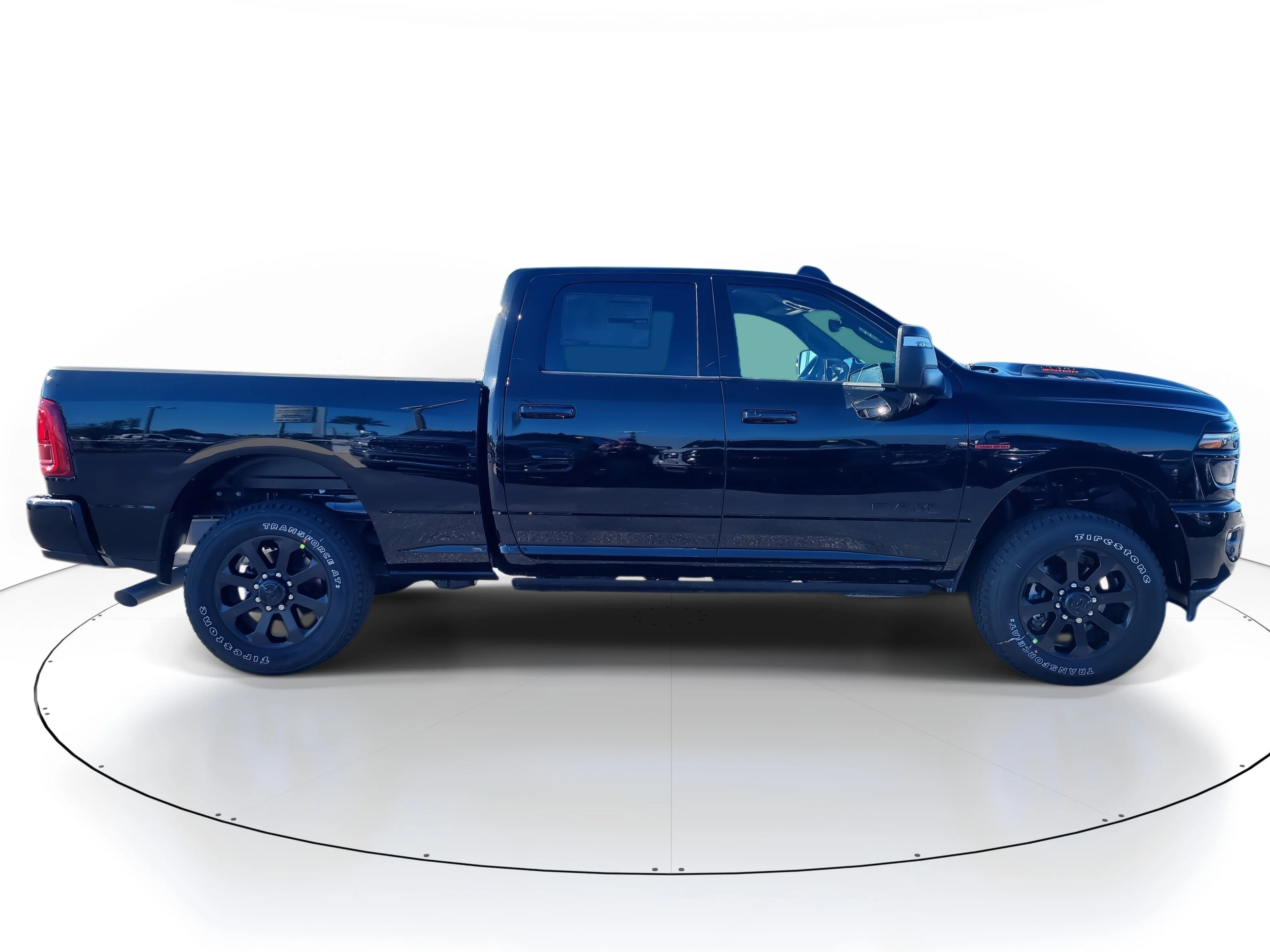 New 2026 Diamond Black Crystal Pearlcoat Ram Laramie image 5