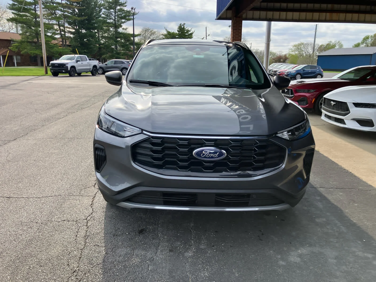 New 2026 Carbonized Gray Metallic Ford ST-Line image 3