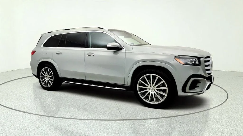 Used 2024 MANUFAKTUR Alpine Grey Mercedes-Benz GLS 580 4MATIC® SUV, Pinnacle w/ Executive Rear Seat Package Plus image 3