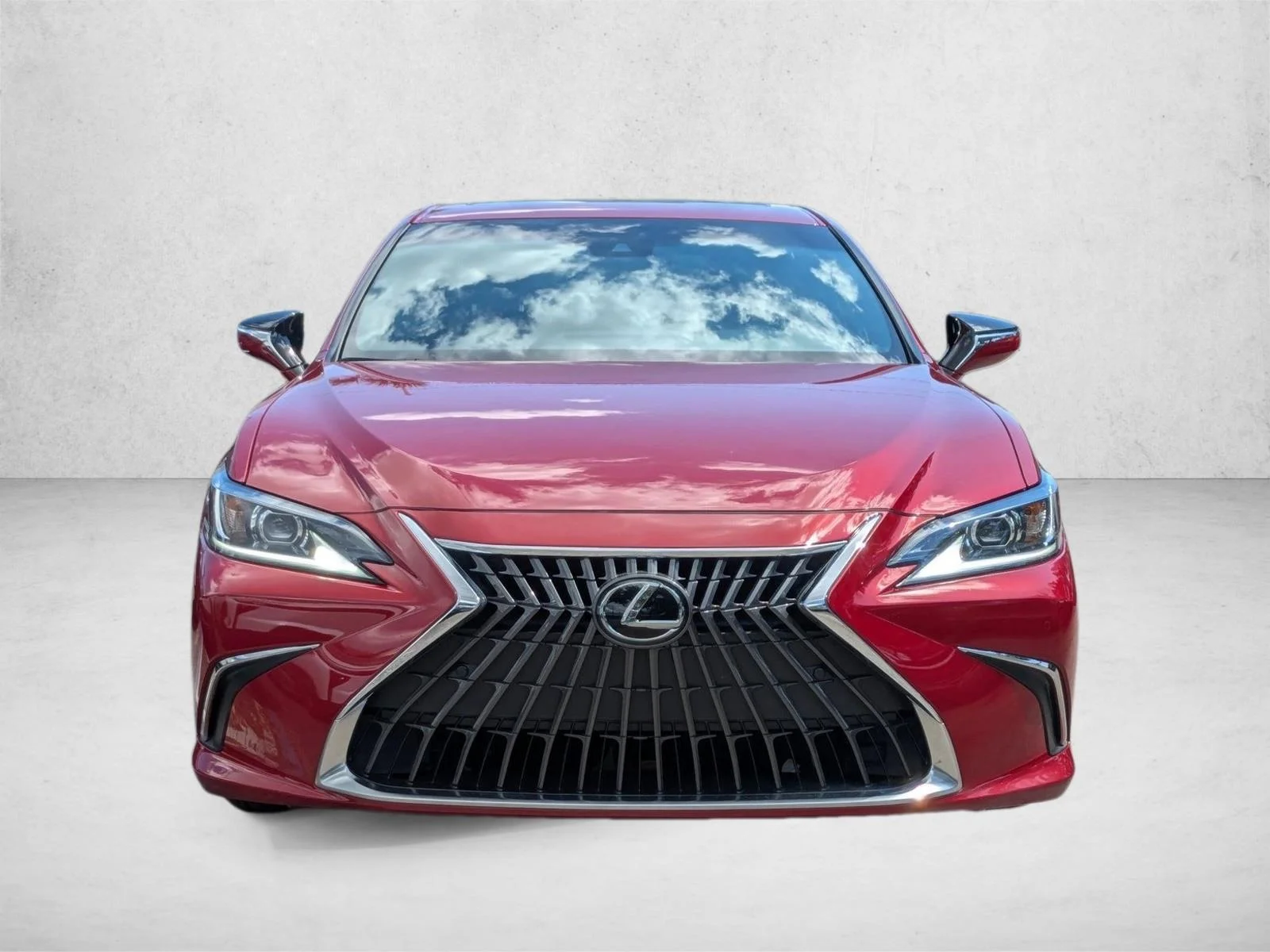 Certified Used 2024 Matador Red Mica Lexus ES 350 image 2