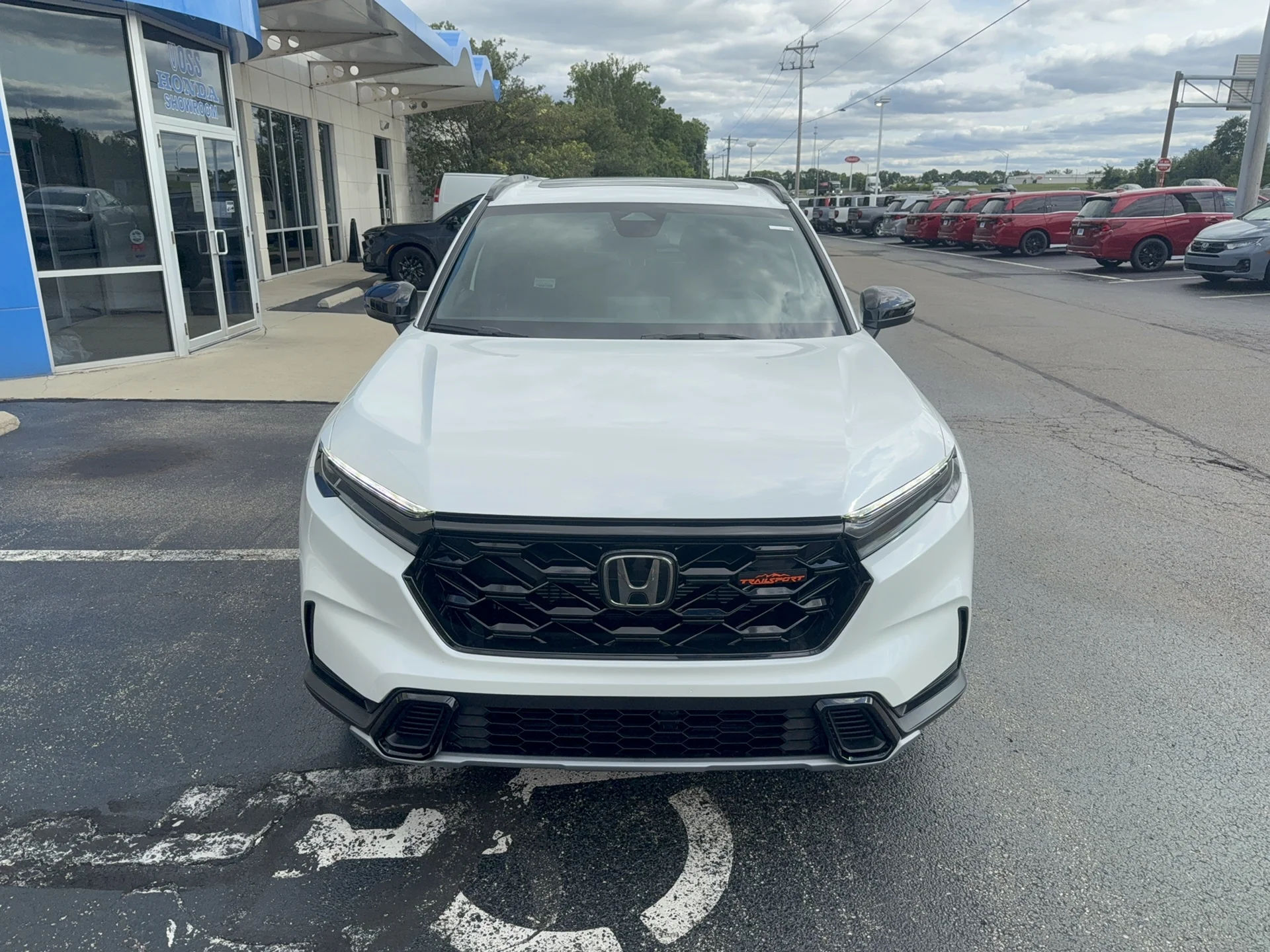 New 2026 Platinum White Pearl Honda TrailSport image 2