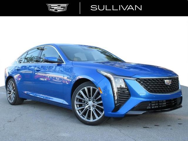 Coastal Blue Metallic 2026 Cadillac CT5 Premium Luxury RWD Sedan Rear-Wheel Drive Automatic