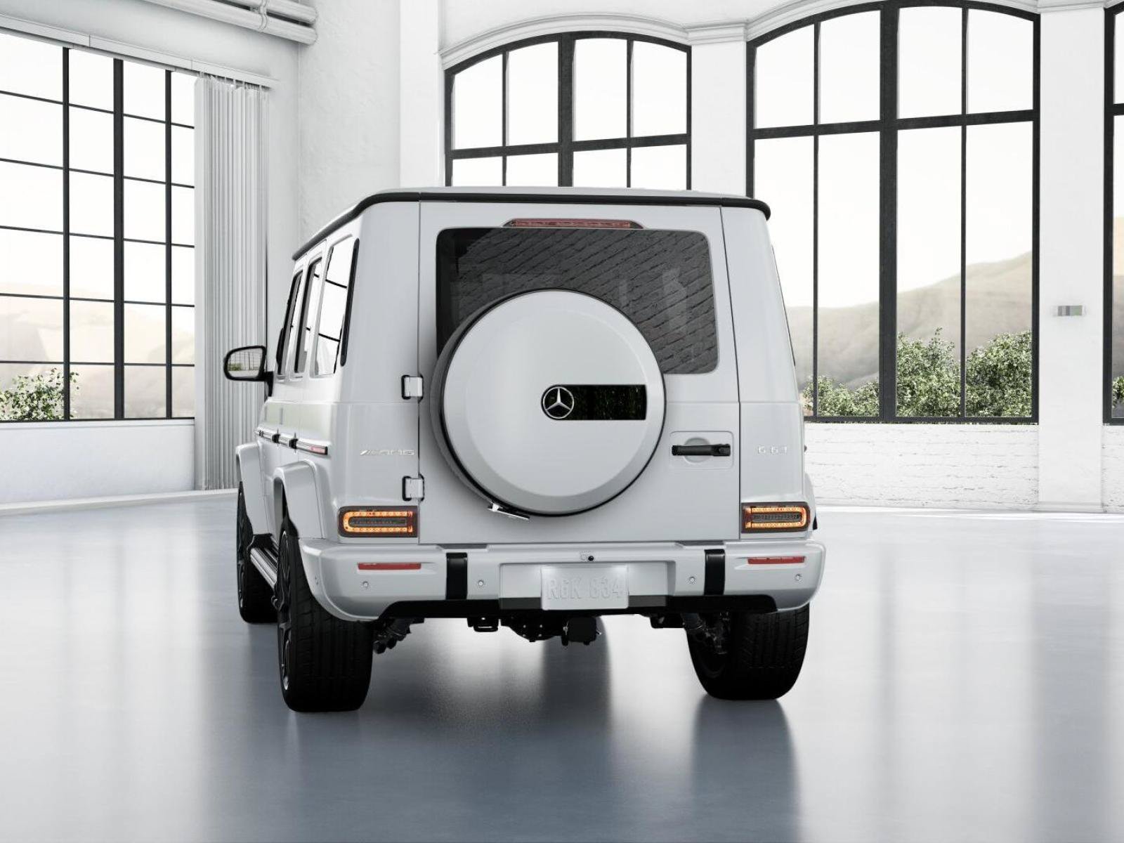 New 2027 MANUFAKTUR Moonlight White Magno Mercedes-Benz G 63 AMG® image 26