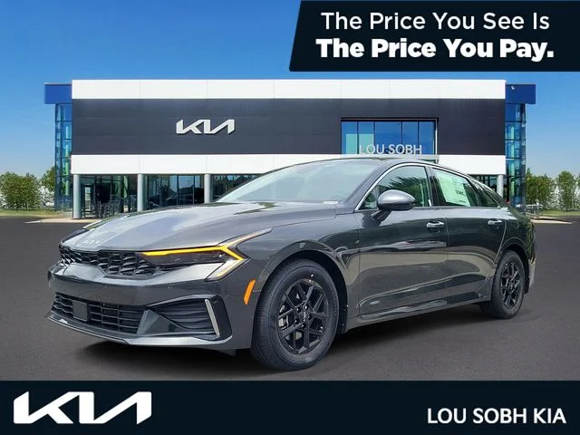 New 2026 Interstellar Gray Kia LXS FWD image 1