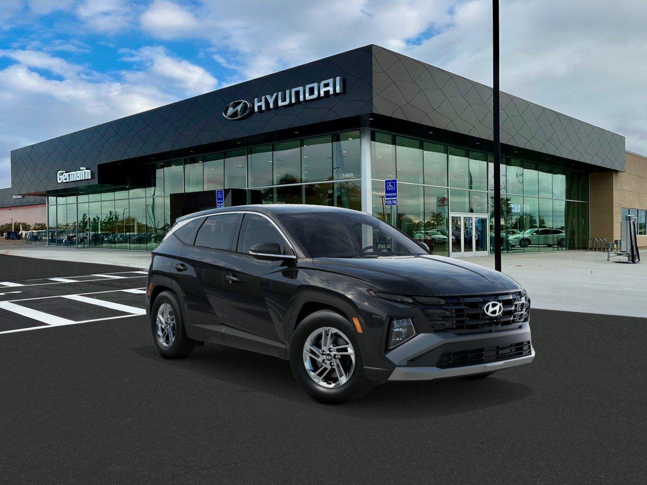 New 2026 Phantom Black Hyundai SE AWD image 2