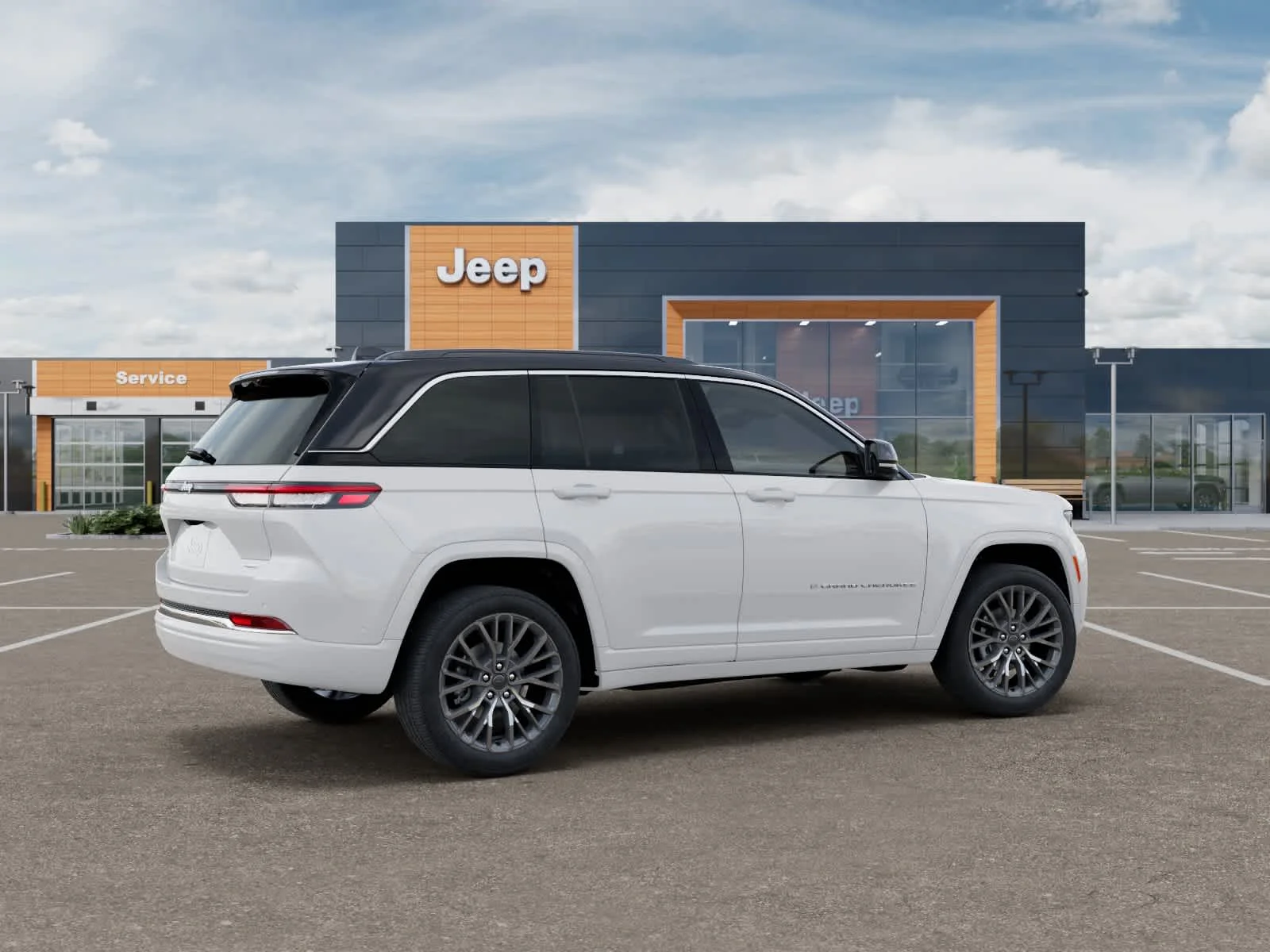 New 2027 Bright White Clearcoat Jeep Summit image 4