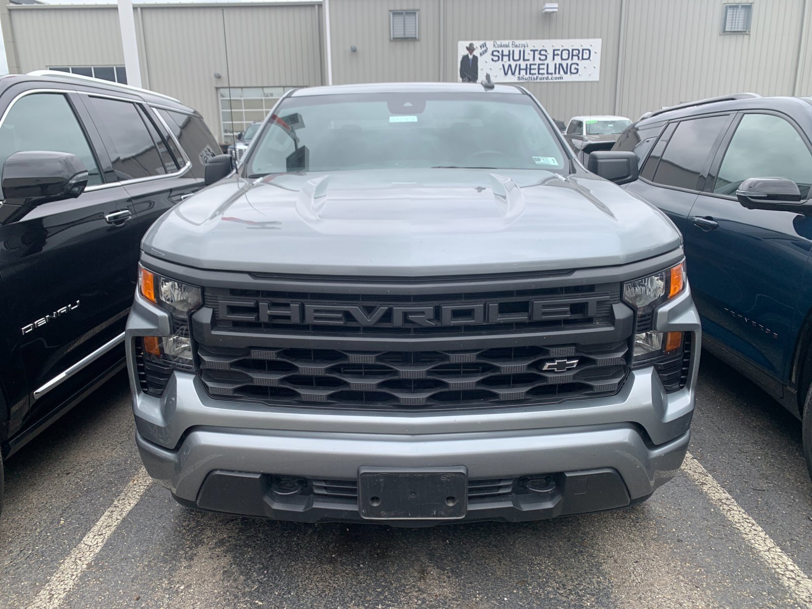 Used 2025 Sterling Gray Metallic Chevrolet Custom image 4