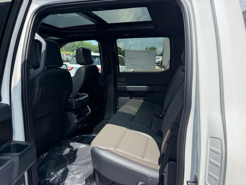 New 2026 Star White Metallic Tri-Coat Ford Lariat® image 9