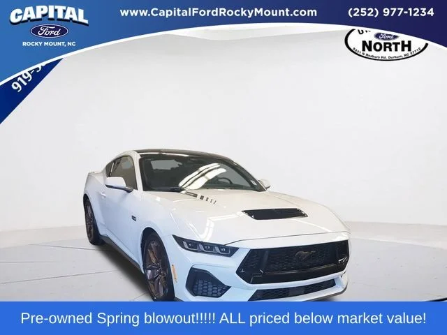 Used 2024 White Ford GT Premium image 1