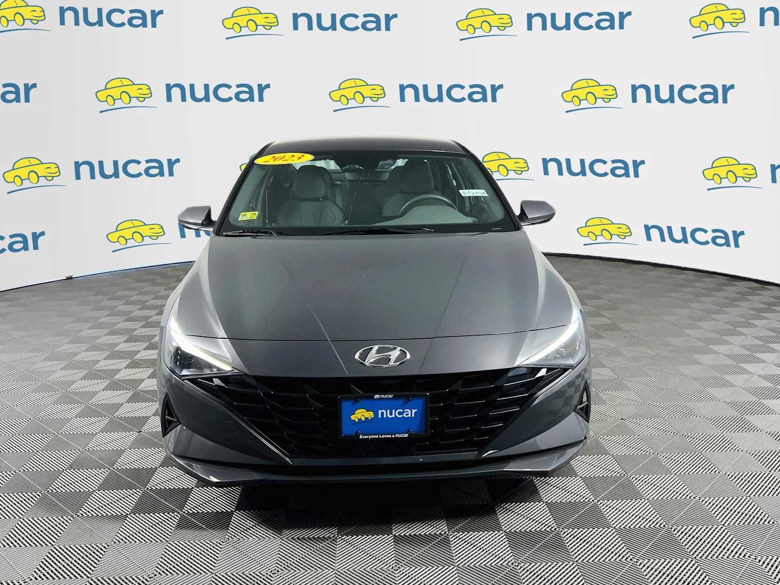 Used 2023 Ecotronic Gray Hyundai SEL image 2