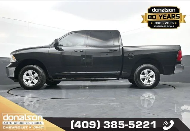 Used 2021 Diamond Black Crystal Pearlcoat Ram Tradesman image 15