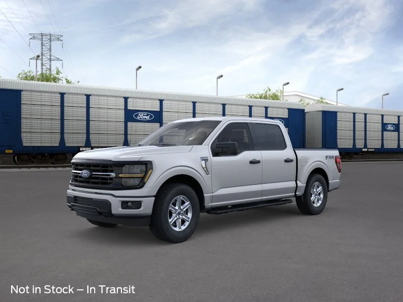 New 2026 Iconic Silver Metallic Ford XLT image 1