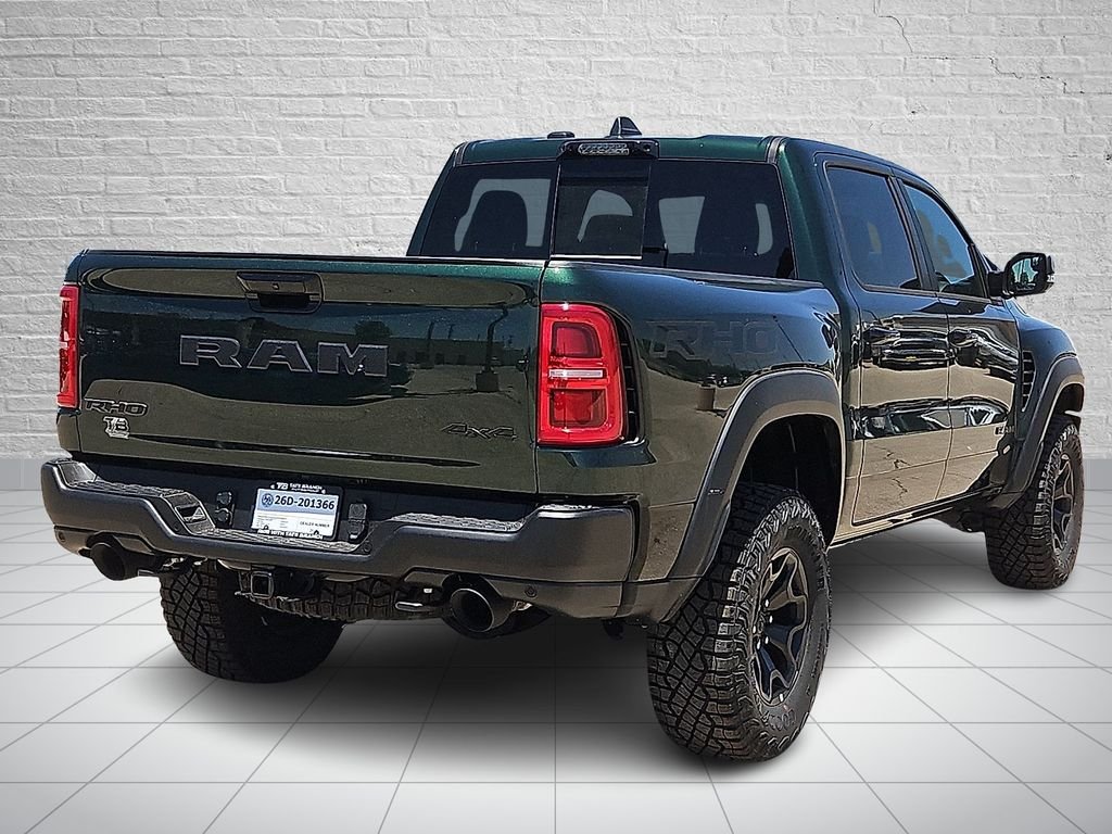 New 2026 Serrano-Green Metallic Exterior Paint RAM RHO image 4