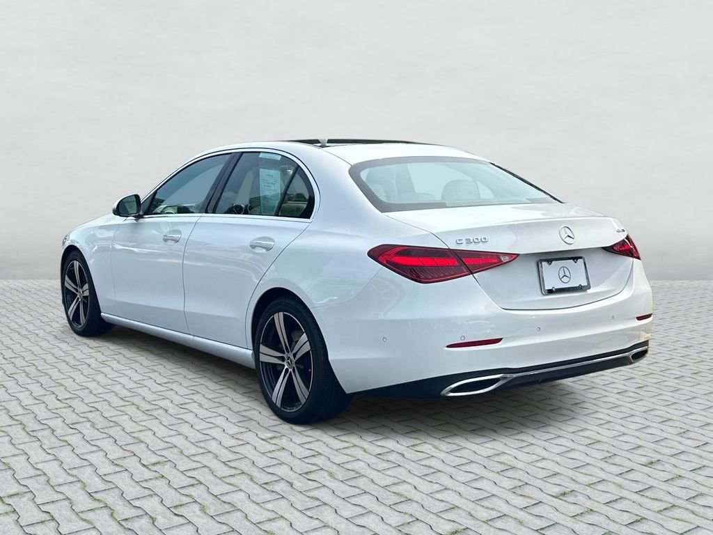 Certified Used 2024 MANUFAKTUR Moonlight White Metallic Mercedes-Benz C 300 image 7