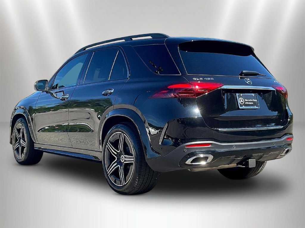 Certified Used 2025 Obsidian Black Metallic Mercedes-Benz GLE 450 image 5