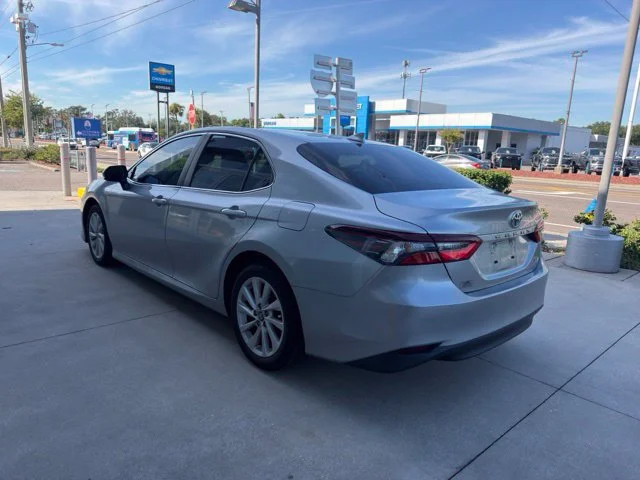 Used 2024 Celestial Silver Metallic Toyota LE image 3