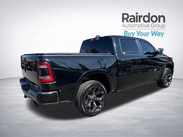 Used 2021 Diamond Black Crystal Pearlcoat Ram Limited image 7