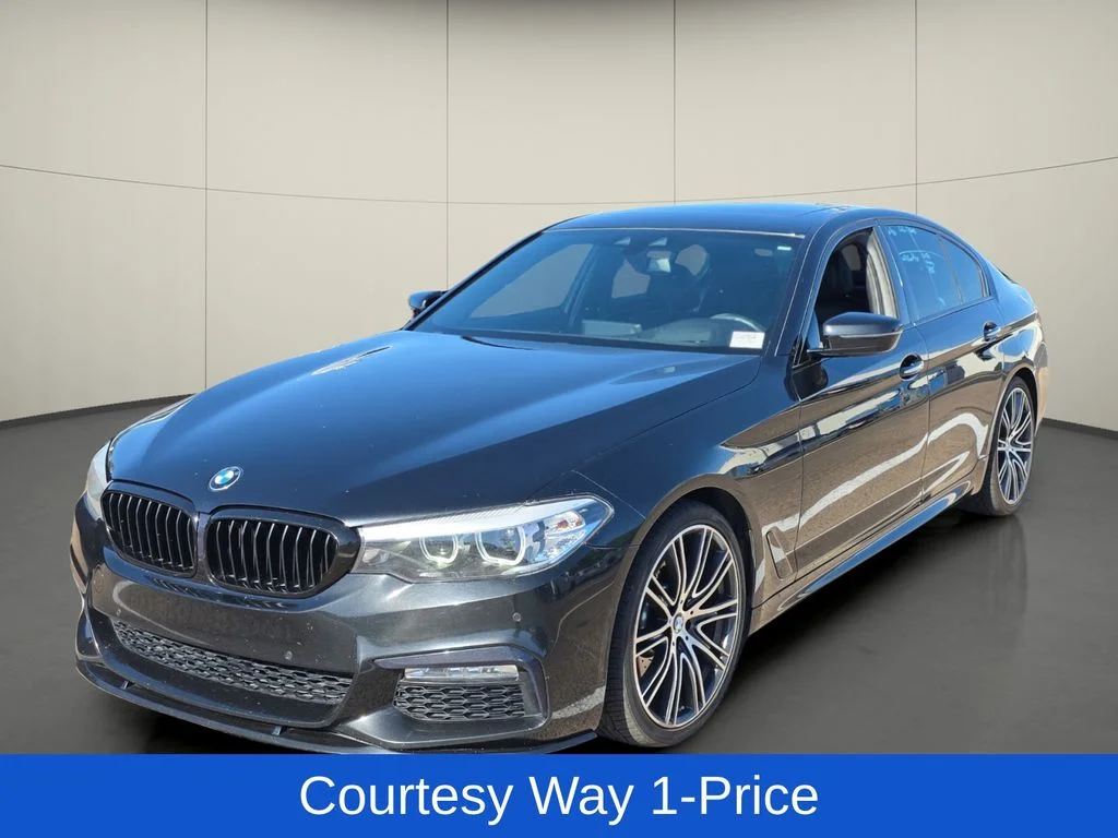 Used 2018 Black BMW 540i xDrive image 4