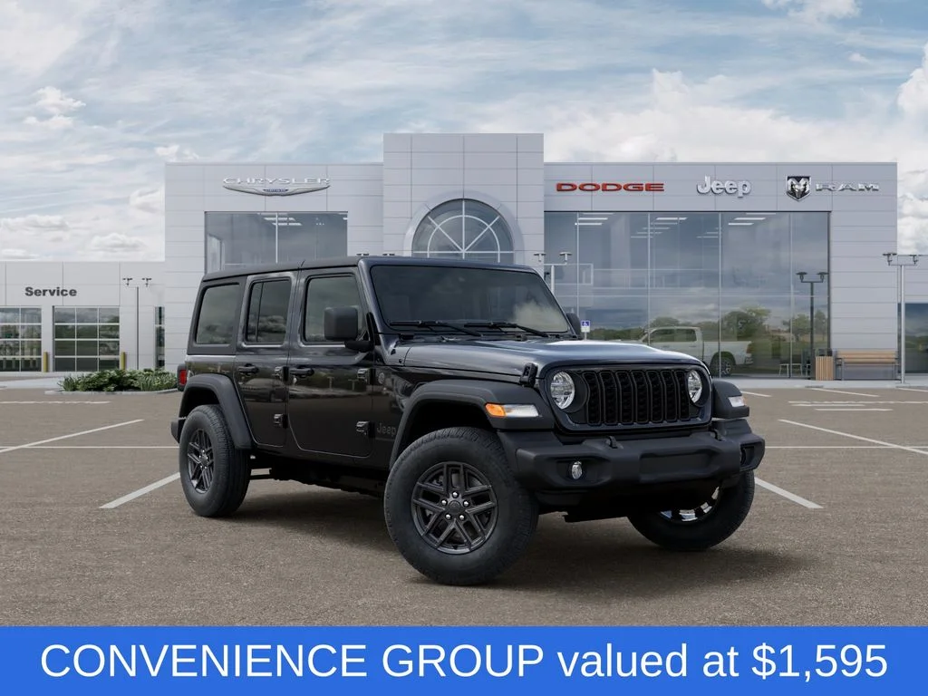 New 2026 Black Jeep Sport S image 5