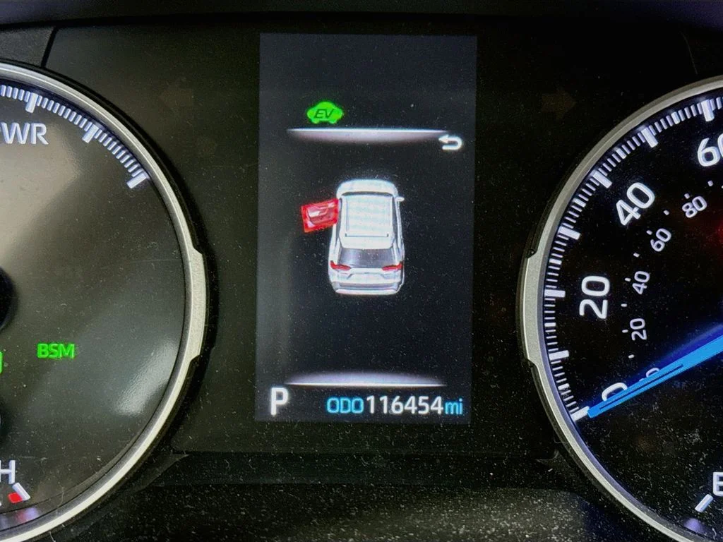 Used 2021 Blue Print Toyota Hybrid XLE image 12