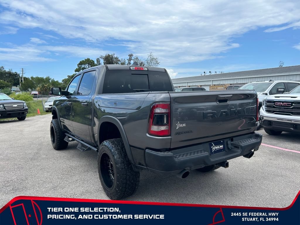 Used 2021 Gray Ram Rebel Crew Cab 4x4 5