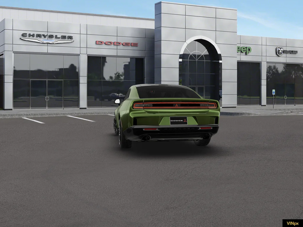 New 2026 Green Machine Exterior Paint Dodge R/T Blacktop 4-door AWD image 12